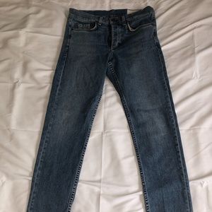 Rag & Bone Men's Fit 2 Standard Slim Button Fly Leg Size 32 Men's Jeans